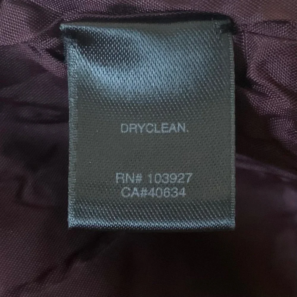 Marc Jacobs Wool Knit Utility Jacket Burgundy Pointed Collar Pockets XS Button U - Picture 10 of 11